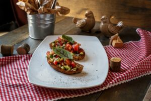 Terrine com Pesto e Tomate Confit