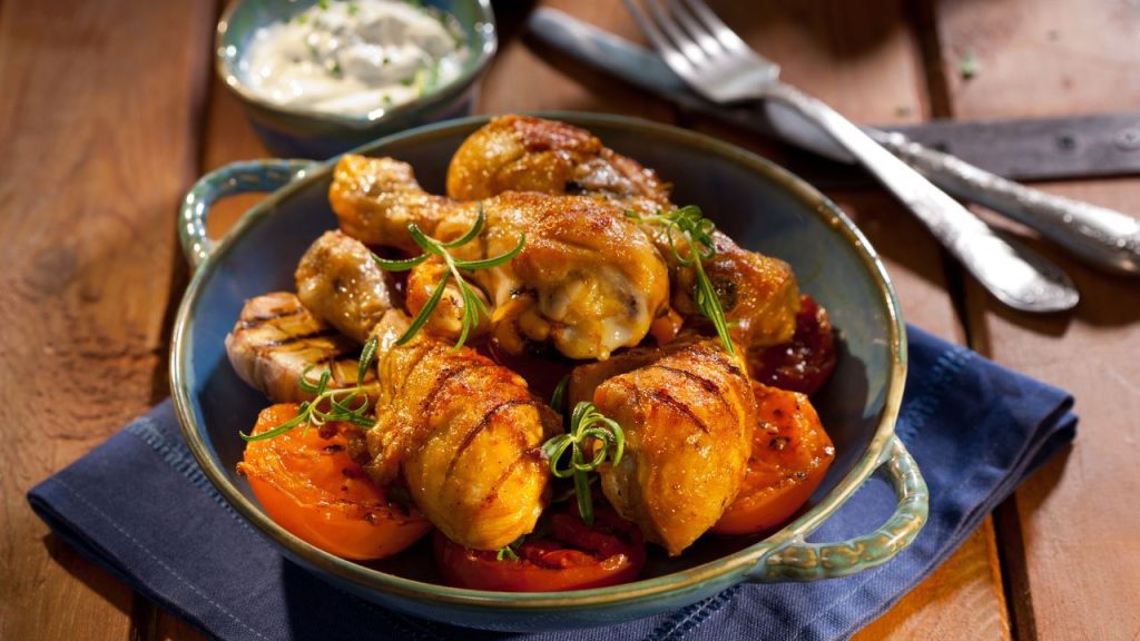 Coxinha assada, uma das mais populares receitas com frango