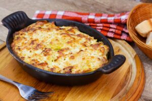 Bacalhau com Batatas e Natas na Air Fryer Forno