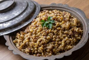 Arroz com Lentilha na Pressão