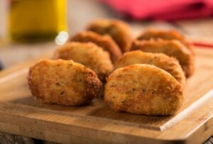 Bolinhos de Caranguejo na Air Fryer