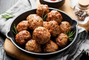 Bolinhos de Linguiça na Air Fryer