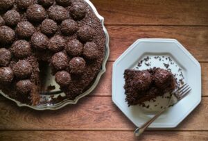 Bolo de Brigadeiro de Liquidificador