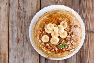 Panquecas de Banana e Aveia no Liquidificador