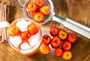 Suco de Laranja com Acerola no Liquidificador