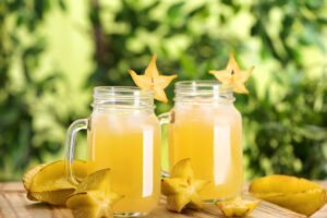 Suco de Carambola e Gengibre