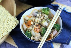 Yakissoba na Panela de Arroz