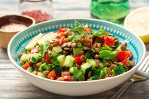 Salada de Lentilhas Refrescante