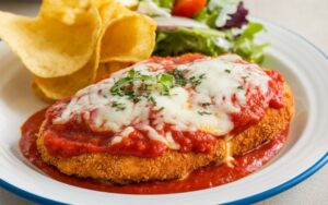 Filé de Frango à Parmegiana