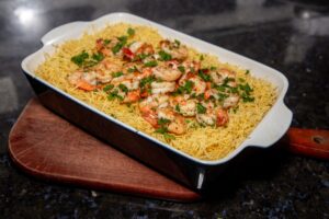 Camarão Internacional na Air Fryer