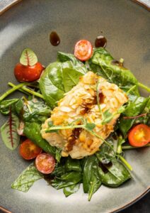 Peixe com Manteiga de Amêndoas e Alcaparras na Air Fryer