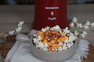 Pipoca Cheddar e Bacon