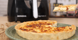 Quiche Vegetariano de Alho Poró