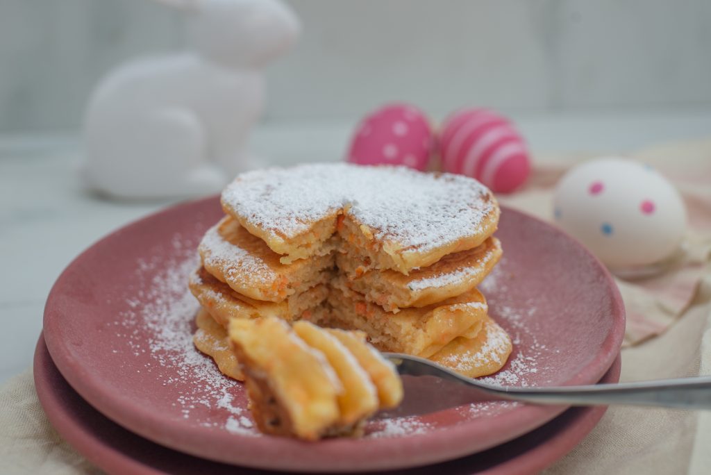 Panquecas de Cenoura com Chocolate